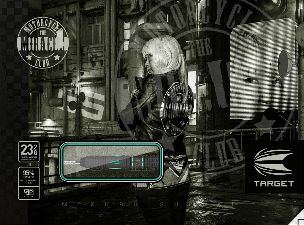 Target Japan - The Miracle Gen5 - 95% - Steel Šipky - Direct Darts - 3