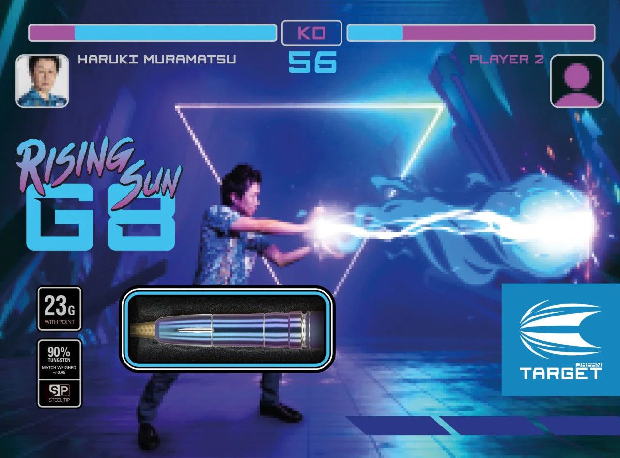 Target Japan - Rising Sun Gen 8 - 90% - Steel Šípky - Direct Darts - 2