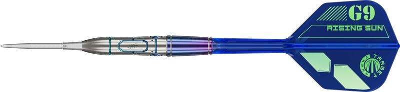 Target Japan - Rising Sun G9 No Groove - 95% - Steel Šipky - Direct Darts - 2