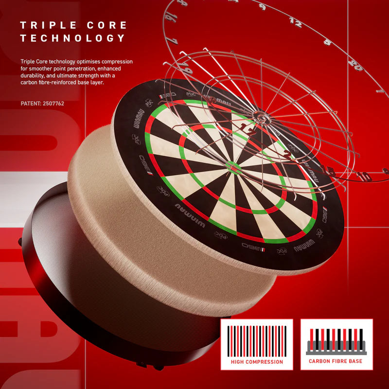 WINMAU - BLADE 360 - SISALOVÝ TERČ NA ŠÍPKY