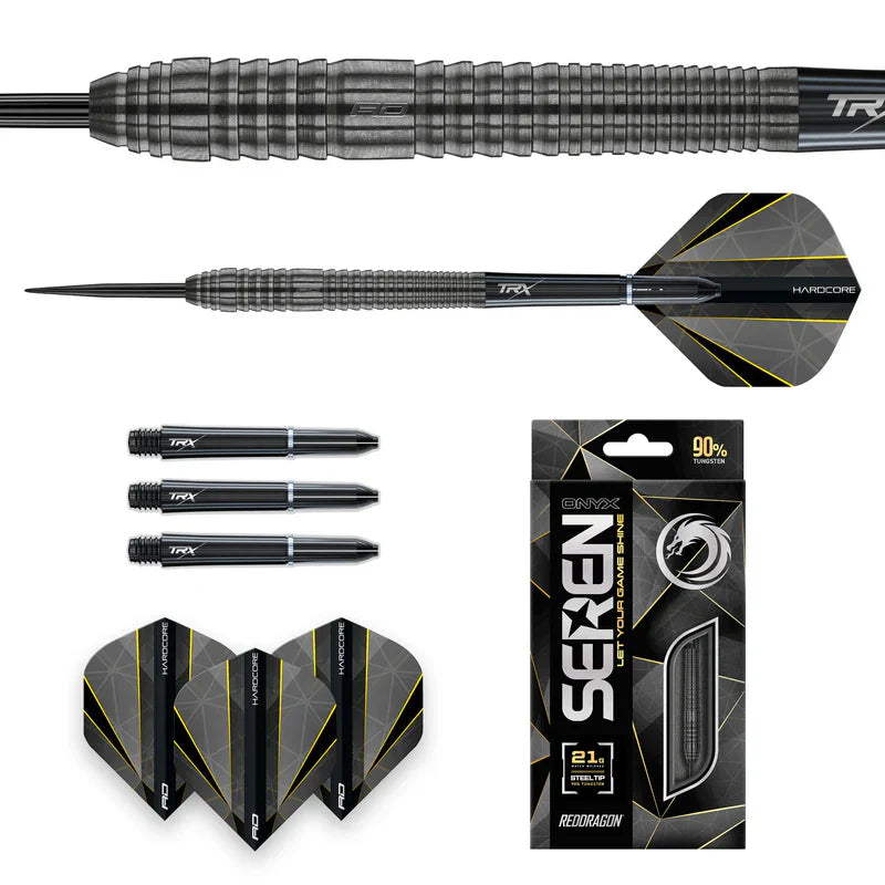 Red Dragon - Seren 2 Onyx 90% - Steel Šípky - Direct Darts - 5