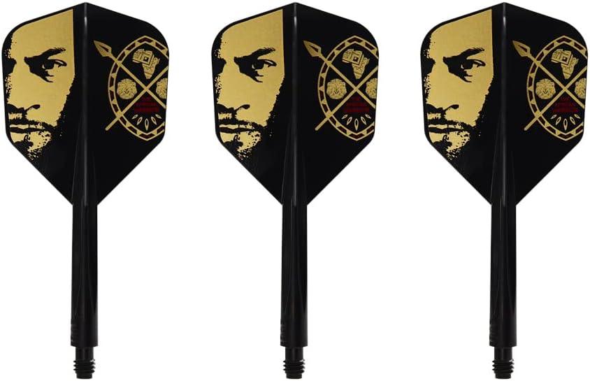 Condor - Axe A.W Inspiration3 - Černá - No6 - Jednodílný Násadky/Letky Na Šípky - Direct Darts - 1