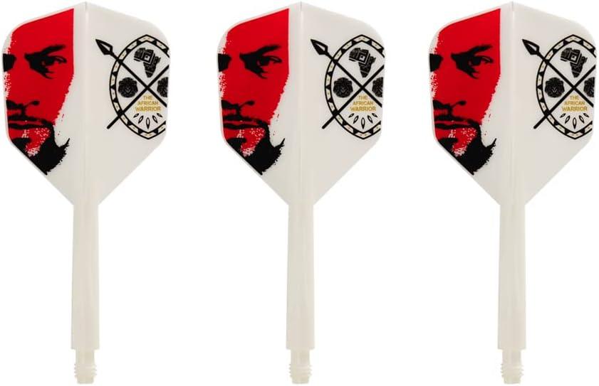 Condor - Axe A.W Inspiration3 - Bílá - No6 - Jednodílný Násadky/Letky Na Šípky - Direct Darts - 1