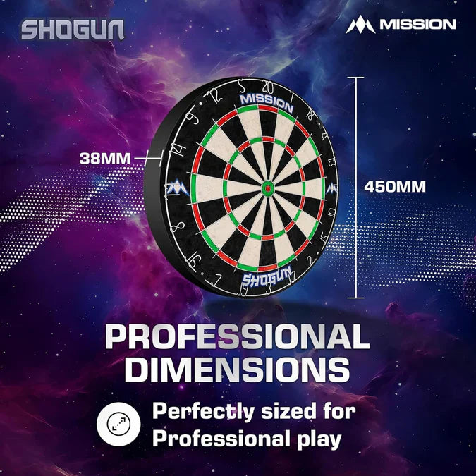 Mission - Shogun - 2 Sady Šípok - Sisalový Terč Na Šípky - Direct Darts - 3