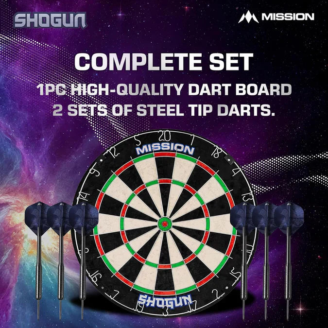 Mission - Shogun - 2 Sady Šípok - Sisalový Terč Na Šípky - Direct Darts - 4