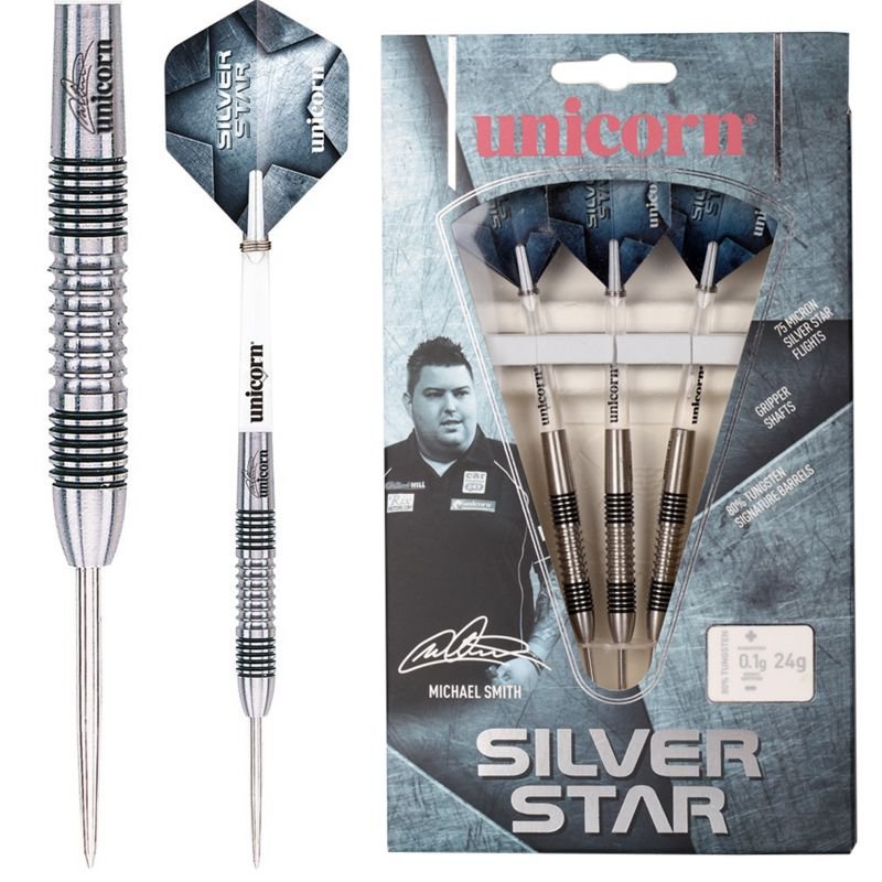 Unicorn - Silverstar Michael Smith 80% - Steel Šípky - Direct Darts - 2