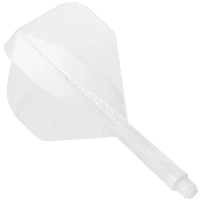 Condor - Zero Stress - Plain - Průhledná - No2 - Jednodílný Násadky/Letky Na Šípky - Direct Darts - 1