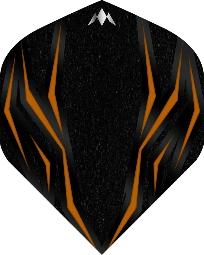 Mission - Lava - Oranžová - No2 - 100 Mikron - Letky Na Šípky - Direct Darts - 1