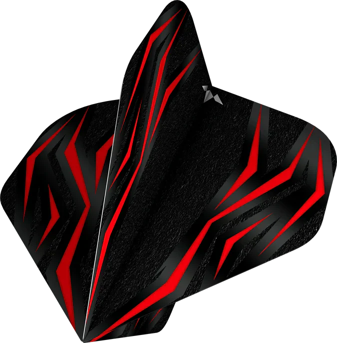 Mission - Lava - Červená - No2 - 100 Mikron - Letky Na Šípky - Direct Darts - 2