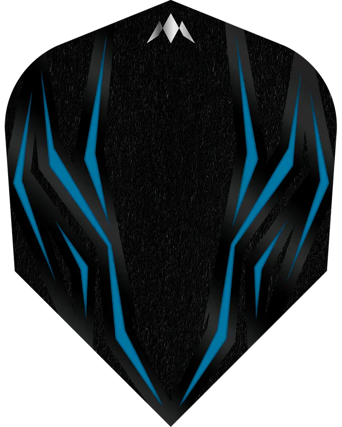 Mission - Lava - Modrá - No6 - 100 Mikron - Letky Na Šípky - Direct Darts - 1