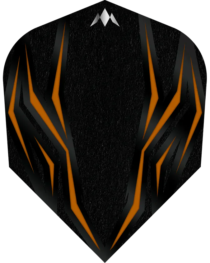 Mission - Lava - Oranžová - No6 - 100 Mikron - Letky Na Šípky - Direct Darts - 1