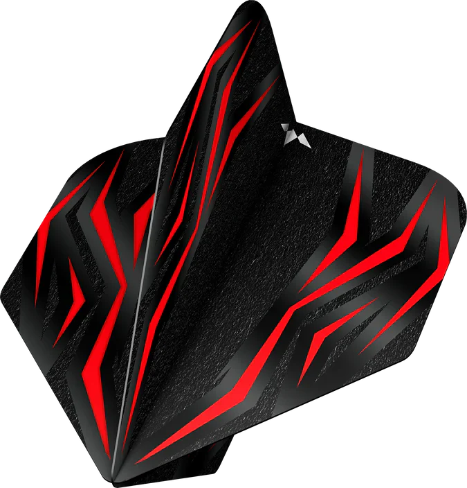 Mission - Lava - Červená - No6 - 100 Mikron - Letky Na Šípky - Direct Darts - 2