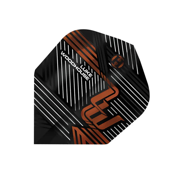 Harrows - Luke Woodhouse 2 - No6 - 100 Mikron - Letky Na Šípky - Direct Darts - 1