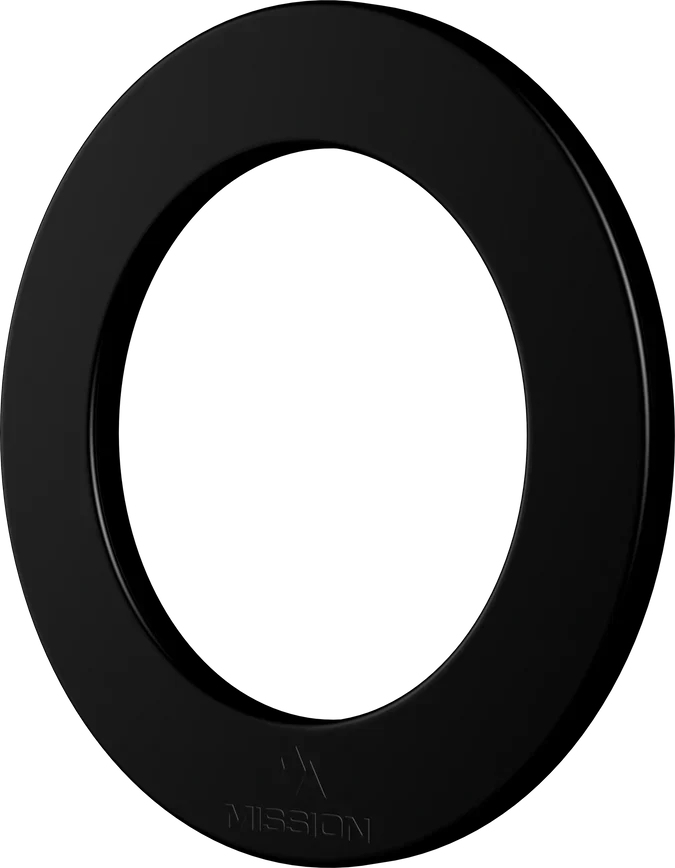 Mission - Logo 3D - Heavy Duty - Černá - Ochrana K Terčom - Direct Darts - 2