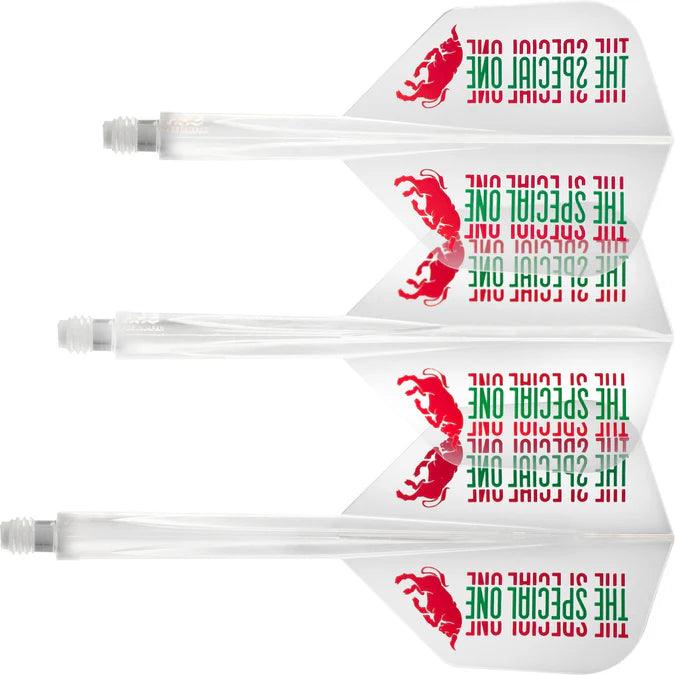 Condor - Axe Special One - Průhledná - No6 - Jednodílný Násadky/Letky Na Šípky - Direct Darts - 2