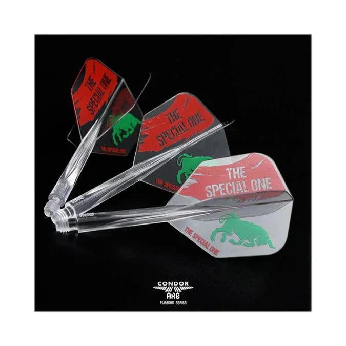 Condor - Axe Special One2 - Průhledná - No6 - Jednodílný Násadky/Letky Na Šípky - Direct Darts - 7