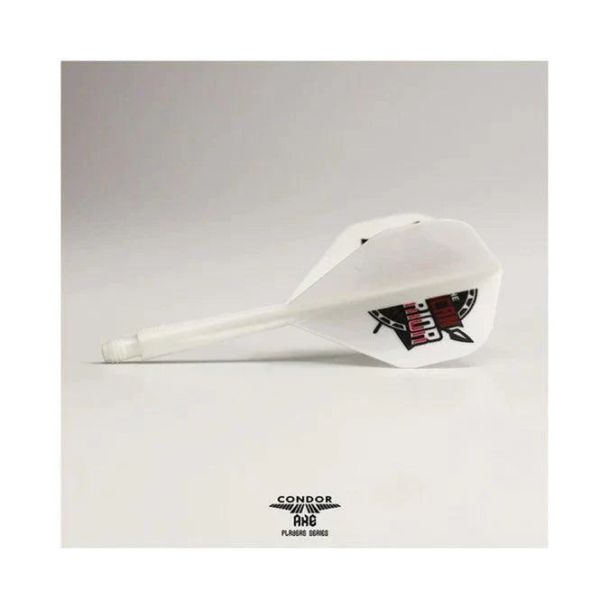Condor - Axe A.W Inspiration2 - Bílá - No2 - Jednodílný Násadky/Letky Na Šípky - Direct Darts - 4