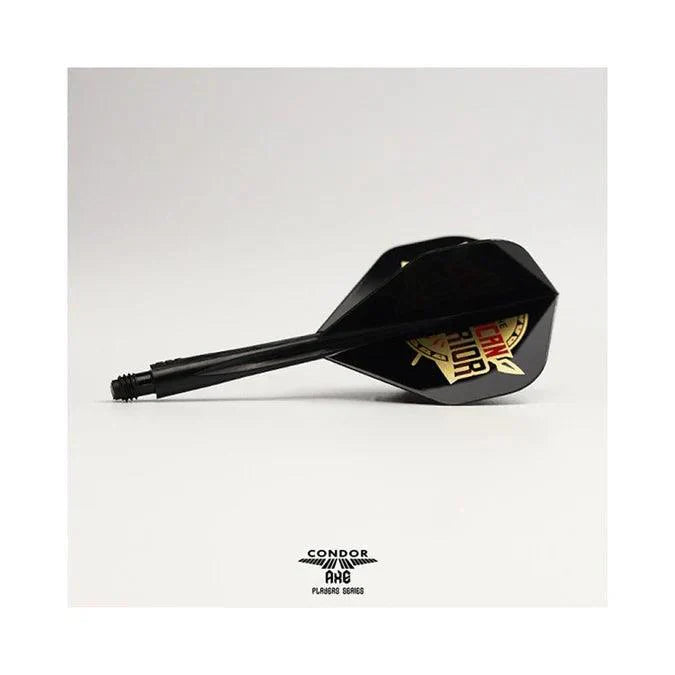 Condor - Axe A.W Inspiration2 - Černá - No2 - Jednodílný Násadky/Letky Na Šípky - Direct Darts - 4