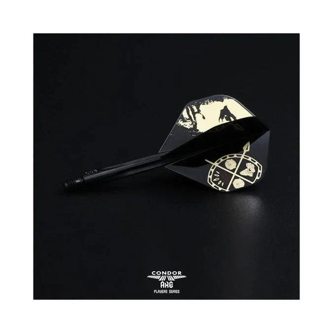 Condor - Axe A.W Inspiration3 - Černá - No2 - Jednodílný Násadky/Letky Na Šípky - Direct Darts - 4
