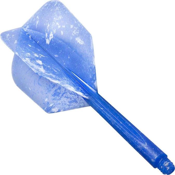 Condor - Zero Stress - Marble - Modrá - No6 - Jednodílný Násadky/Letky Na Šípky - Direct Darts - 1