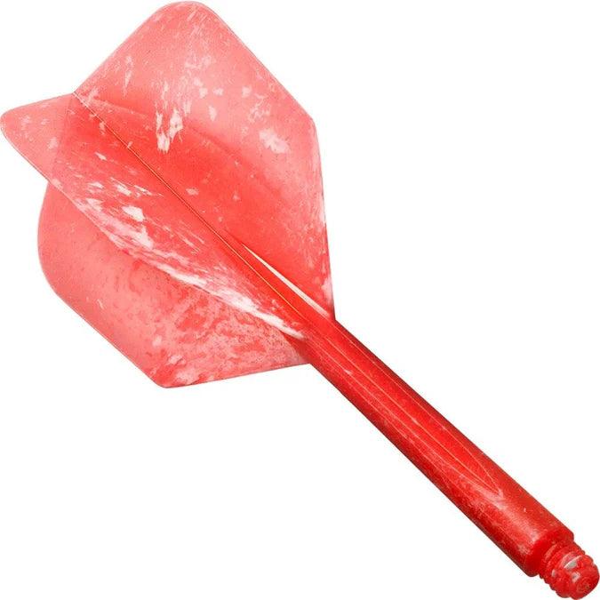 Condor - Zero Stress - Marble - Červená - No6 - Jednodílný Násadky/Letky Na Šípky - Direct Darts - 1