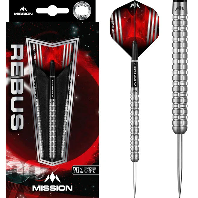 Mission - Rebus - M3 - Steel Šipky - Direct Darts - 1
