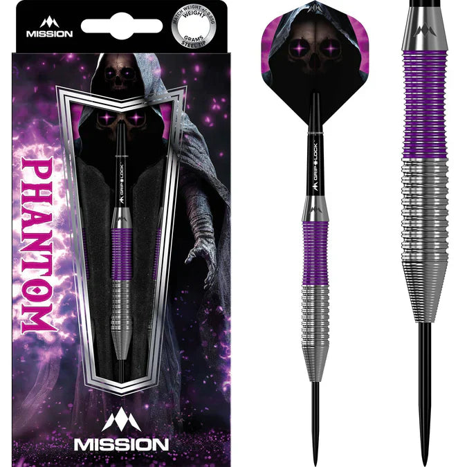Mission - Phantom - Brass - Steel Šípky - Direct Darts - 2