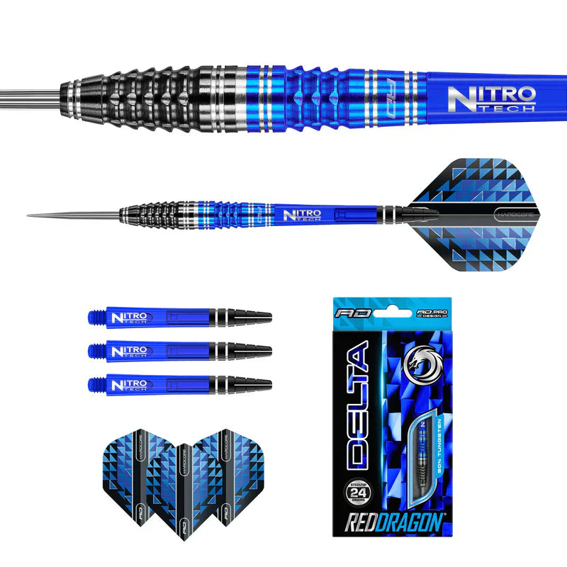 Red Dragon - Delta 2 - Steel Šípky - Direct Darts - 5