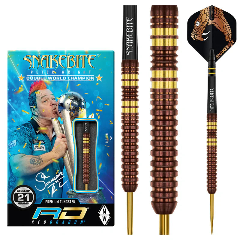 Red Dragon - Peter Wright Copper Fusion - Steel Šípky - Direct Darts - 2