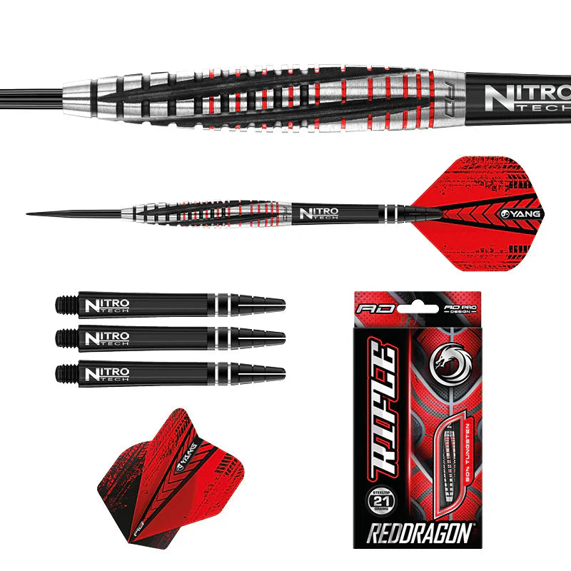 Red Dragon - Rifle - Steel Šípky - Direct Darts - 5