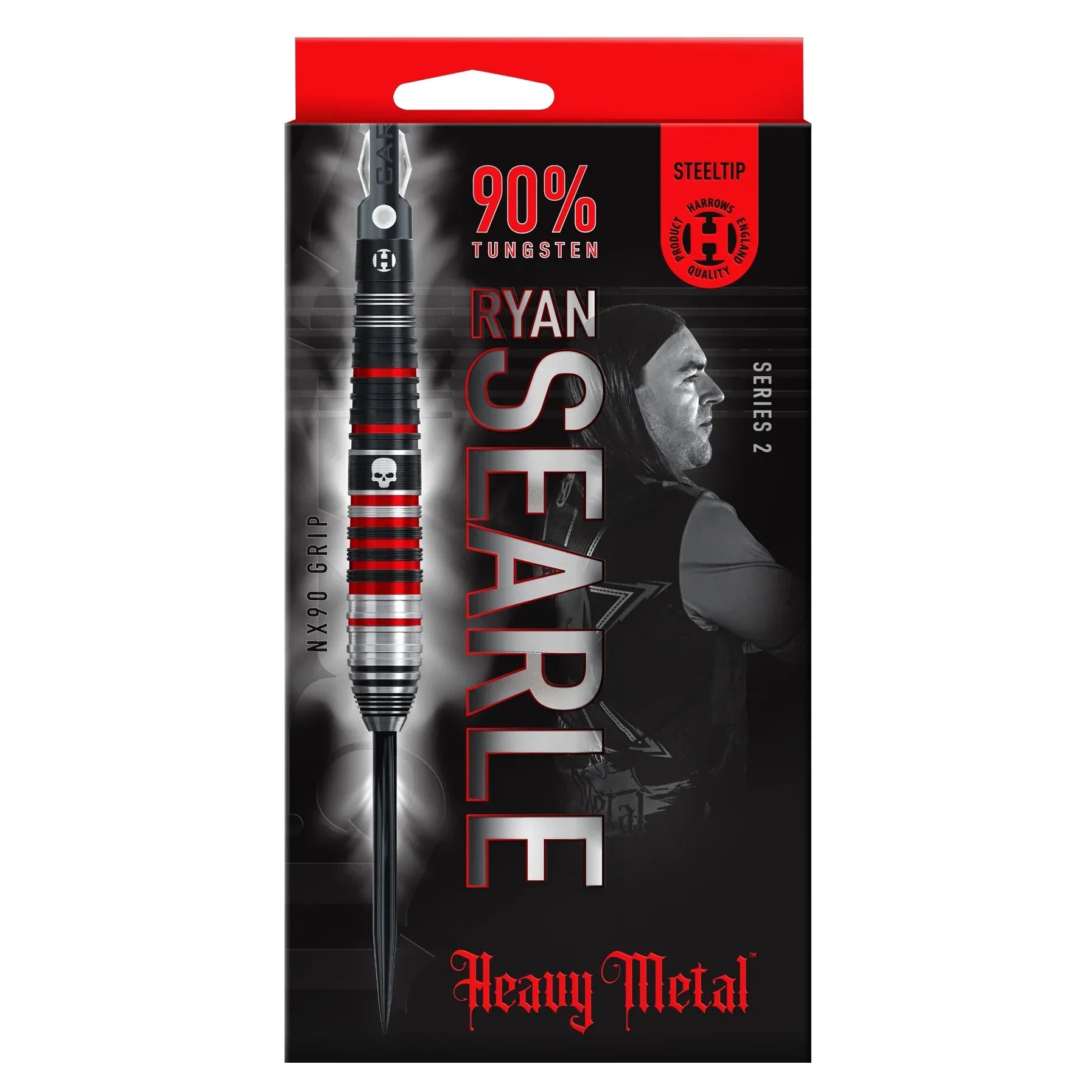Harrows - Ryan Searle Series 2 90% - Steel Šípky - Direct Darts - 5