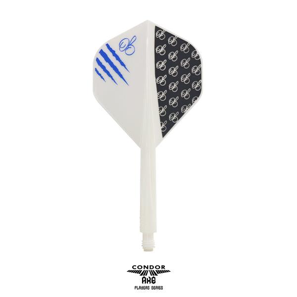 Condor - Axe The Master - Bílá - No2 - Jednodílný Násadky/Letky Na Šípky - Direct Darts - 2