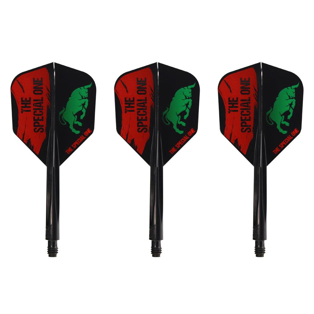 Condor - Axe Special One2 - Černá - No6 - Jednodílný Násadky/Letky Na Šípky - Direct Darts - 1