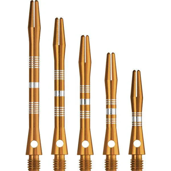 Designa - Multiline Hliník Zlatá - Násadky Na Šípky - Direct Darts - 1