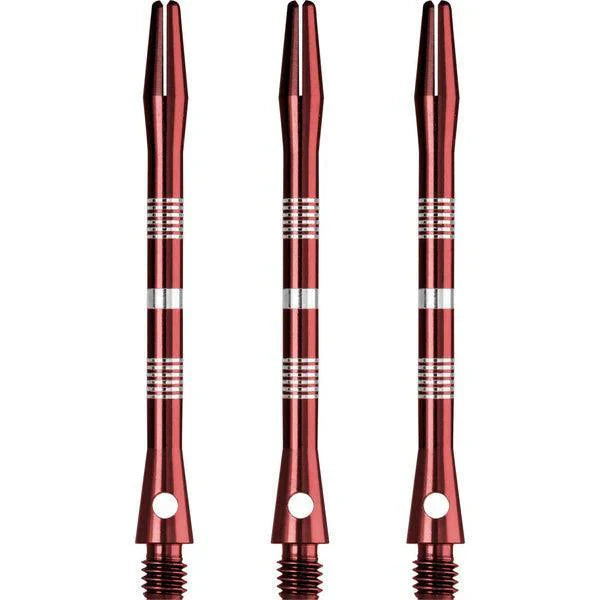 Designa - Multiline Hliník Červená - Násadky Na Šípky - Direct Darts - 2