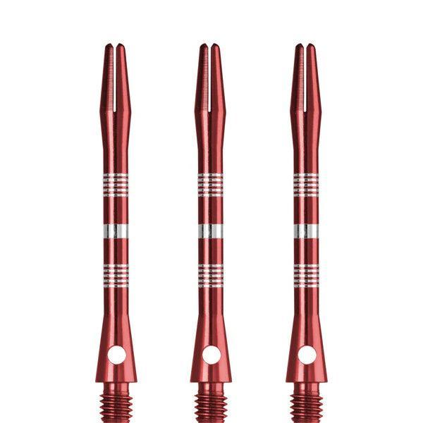 Designa - Multiline Hliník Červená - Násadky Na Šípky - Direct Darts - 3