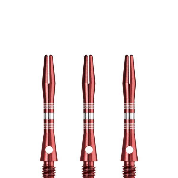 Designa - Multiline Hliník Červená - Násadky Na Šípky - Direct Darts - 5