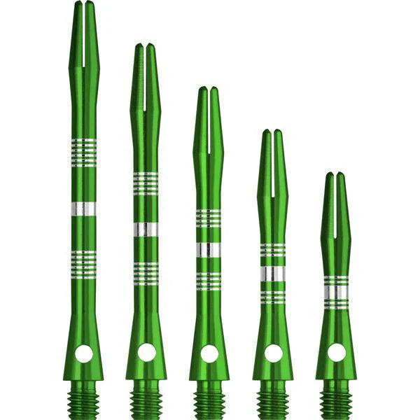 Designa - Multiline Hliník Zelená - Násadky Na Šípky - Direct Darts - 1
