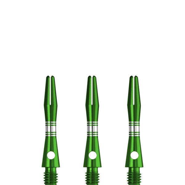 Designa - Multiline Hliník Zelená - Násadky Na Šípky - Direct Darts - 6