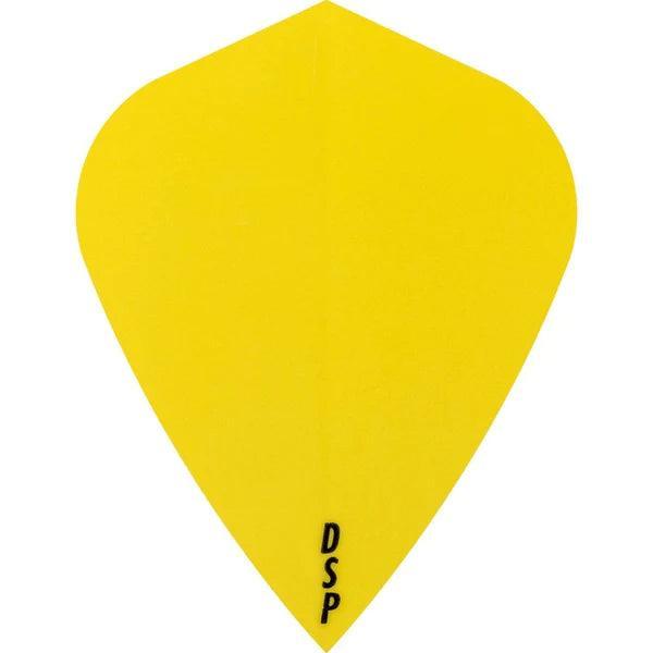 Designa - Poly Plain Original Šarkana Žlutá - 100 Mikron - Letky Na Šípky - Direct Darts - 1