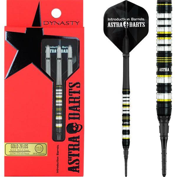 Dynasty - Astra Redstar - Gold Zelos 90% - Soft Šipky - Direct Darts - 1