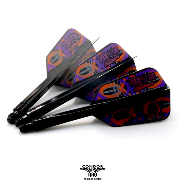 Condor - Axe Neon Nightmare3 - Čierny - Slim Wing - Letky/Násadka Na Šípky - Direct Darts - 2