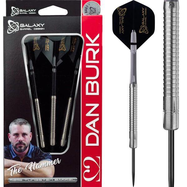 Galaxy - Dan Burk The Hammer Natural 90% - Steel Šípky - Direct Darts - 1