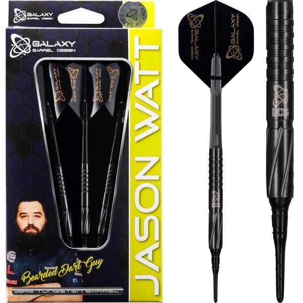 Galaxy - Jason Watt 90% - Notorius Bdg - Soft Šipky - Direct Darts - 1