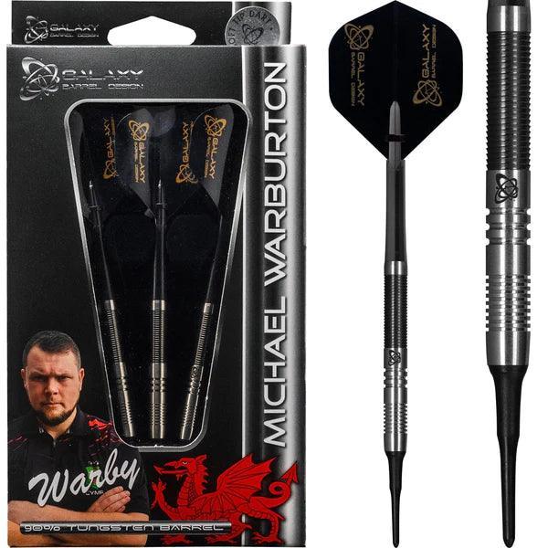 Galaxy - Michael Warburton - Warby 90% - Soft Šipky - Direct Darts - 1