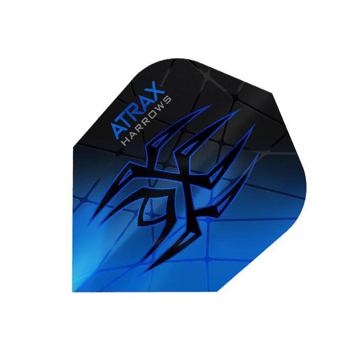 Harrows - Atrax Modrá/Černá - Letky Na Šípky - Direct Darts - 1