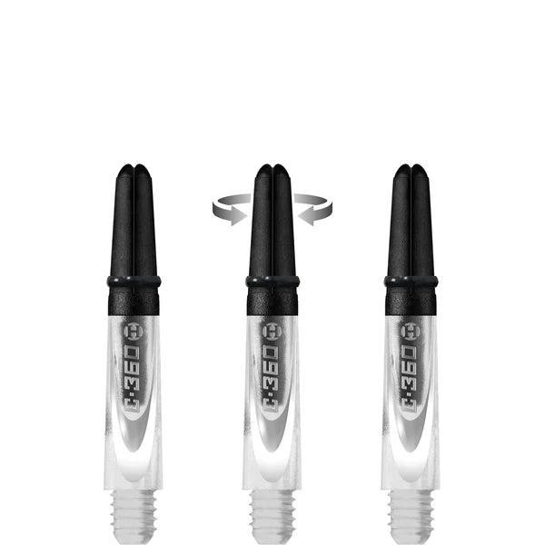 Harrows - Carbon 360 Průhledná - Násadky Na Šípky - Direct Darts - 4