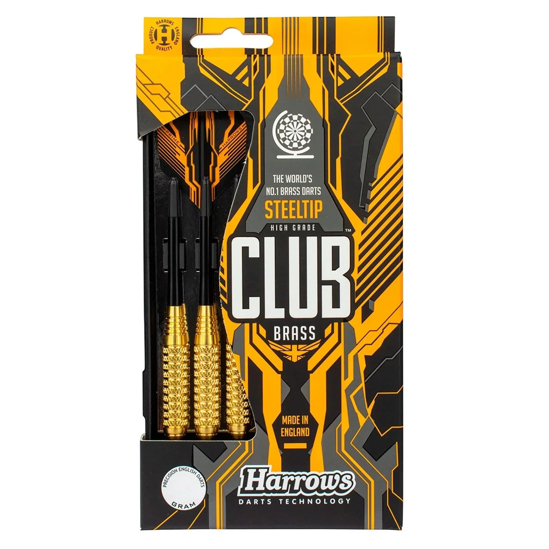 Harrows - Club Brass 20Gk - Steel Šípky - Direct Darts - 5