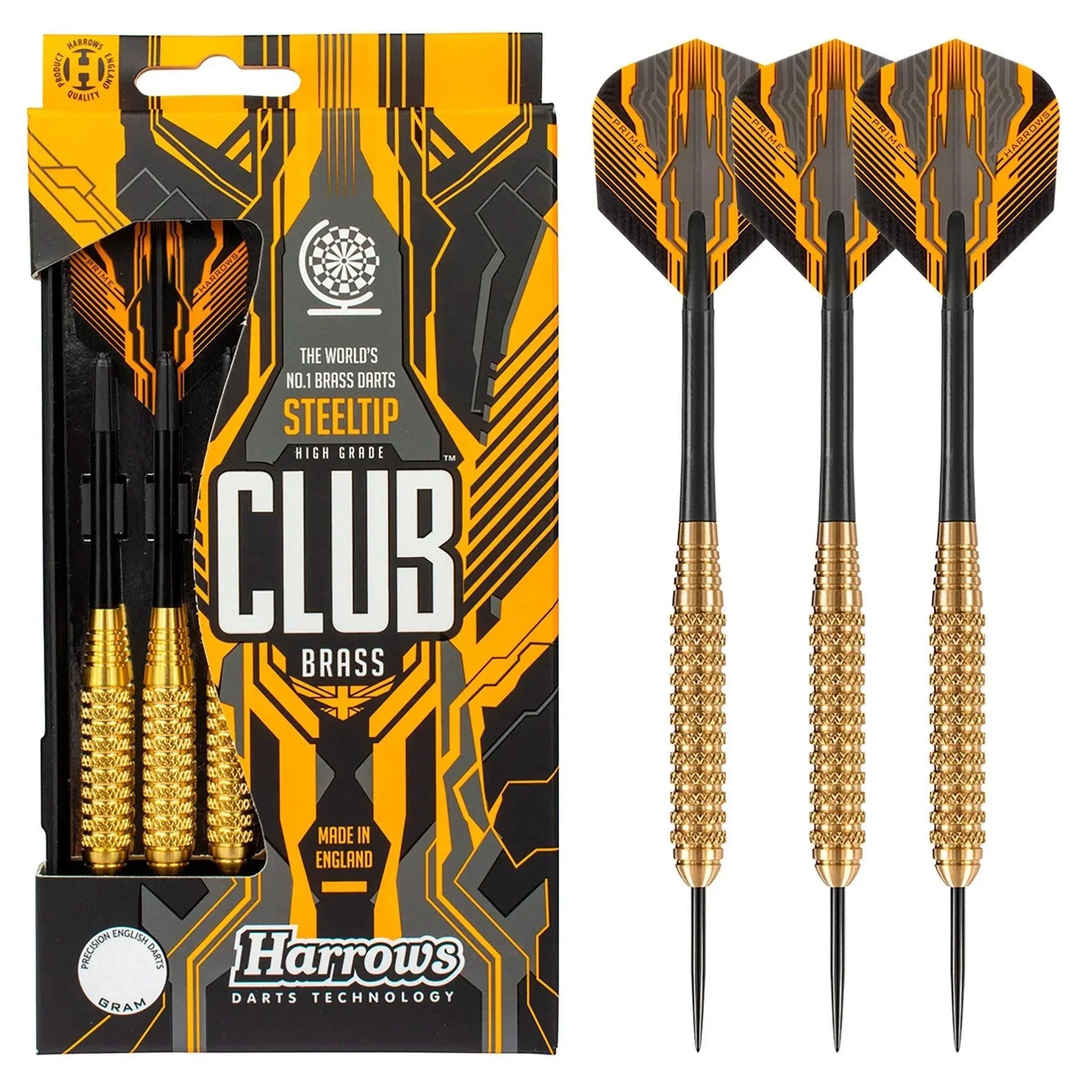 Harrows - Club Brass 23Gk - Steel Šípky - Direct Darts - 2