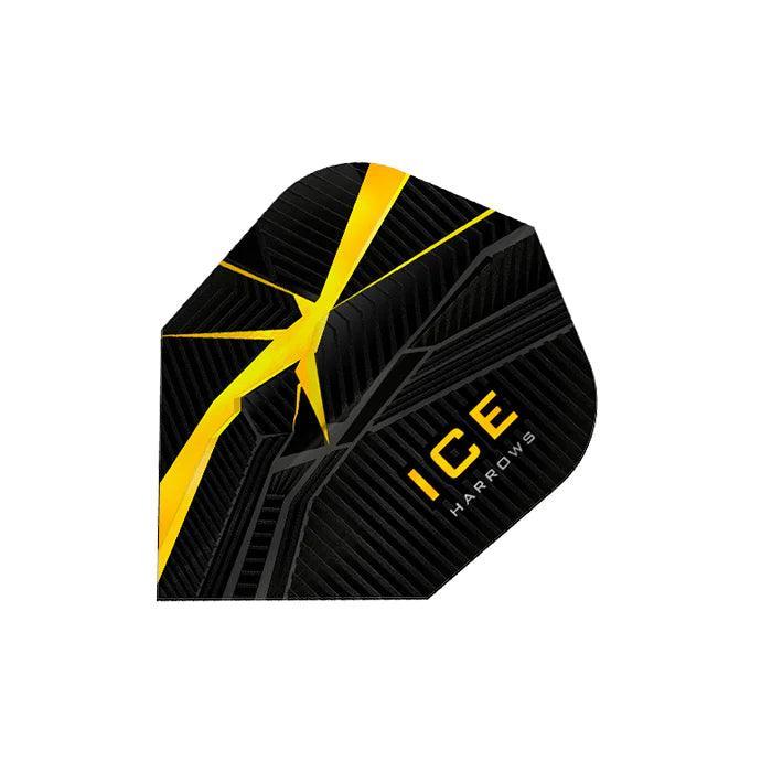 Harrows - Ice Recut Žlutá - 100 Mikron - Letky Na Šípky - Direct Darts - 1